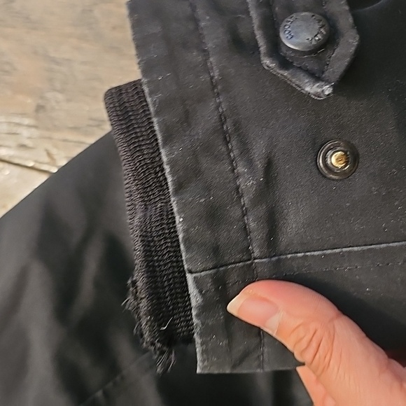 Canada Goose Black Hooded Coat - Picture 7 of 15